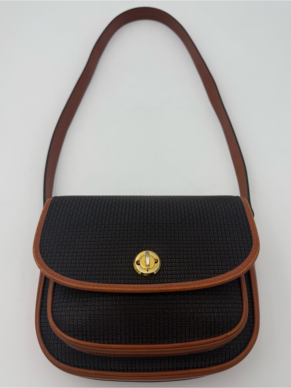 🇨🇭BALLY of SWITZERLAND 1851 • Saddle 23 Shoulder Bag in Monogram • Made in ITALY - Picture 2 of 16